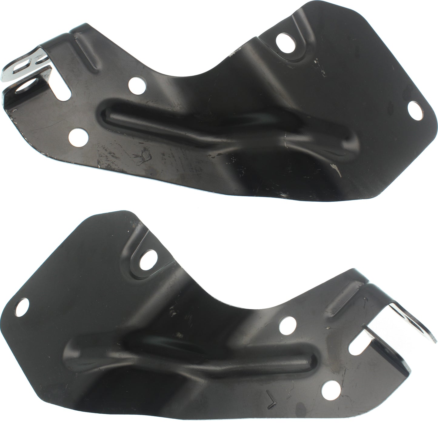 Rear, Driver and Passenger Side, Outer Bumper Brackets, Outer Reinforcement