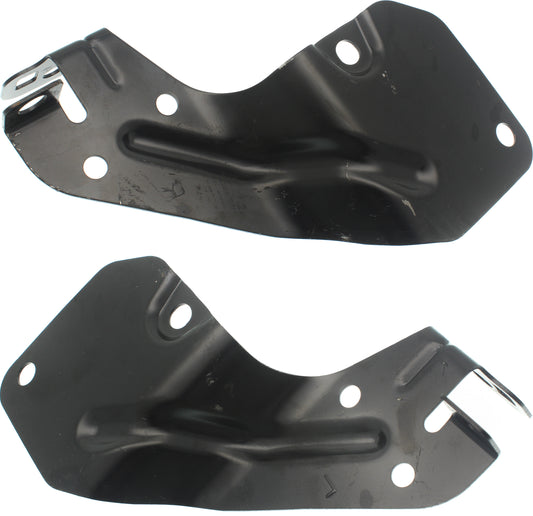 Rear, Driver and Passenger Side, Outer Bumper Brackets, Outer Reinforcement