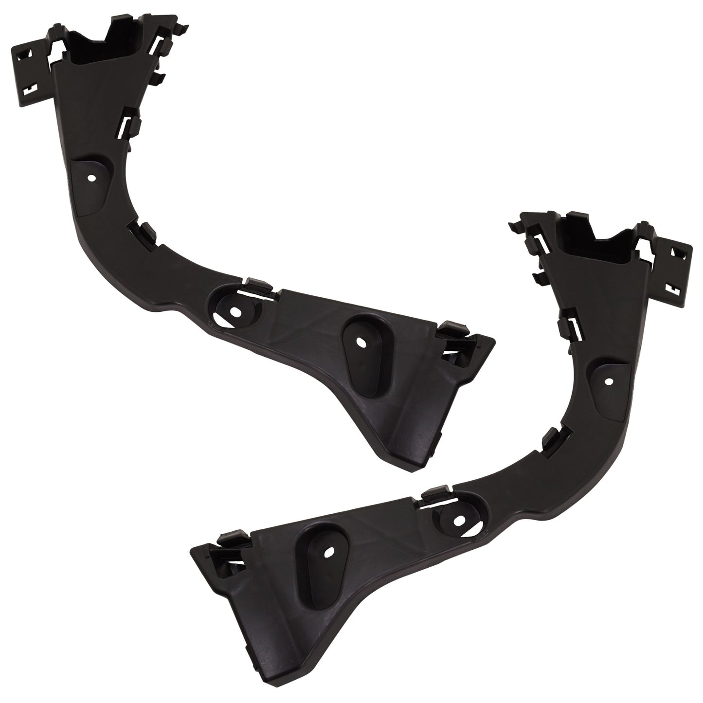 Rear, Driver and Passenger Side Bumper Brackets, Hatchback