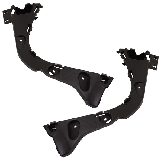 Rear, Driver and Passenger Side Bumper Brackets, Hatchback