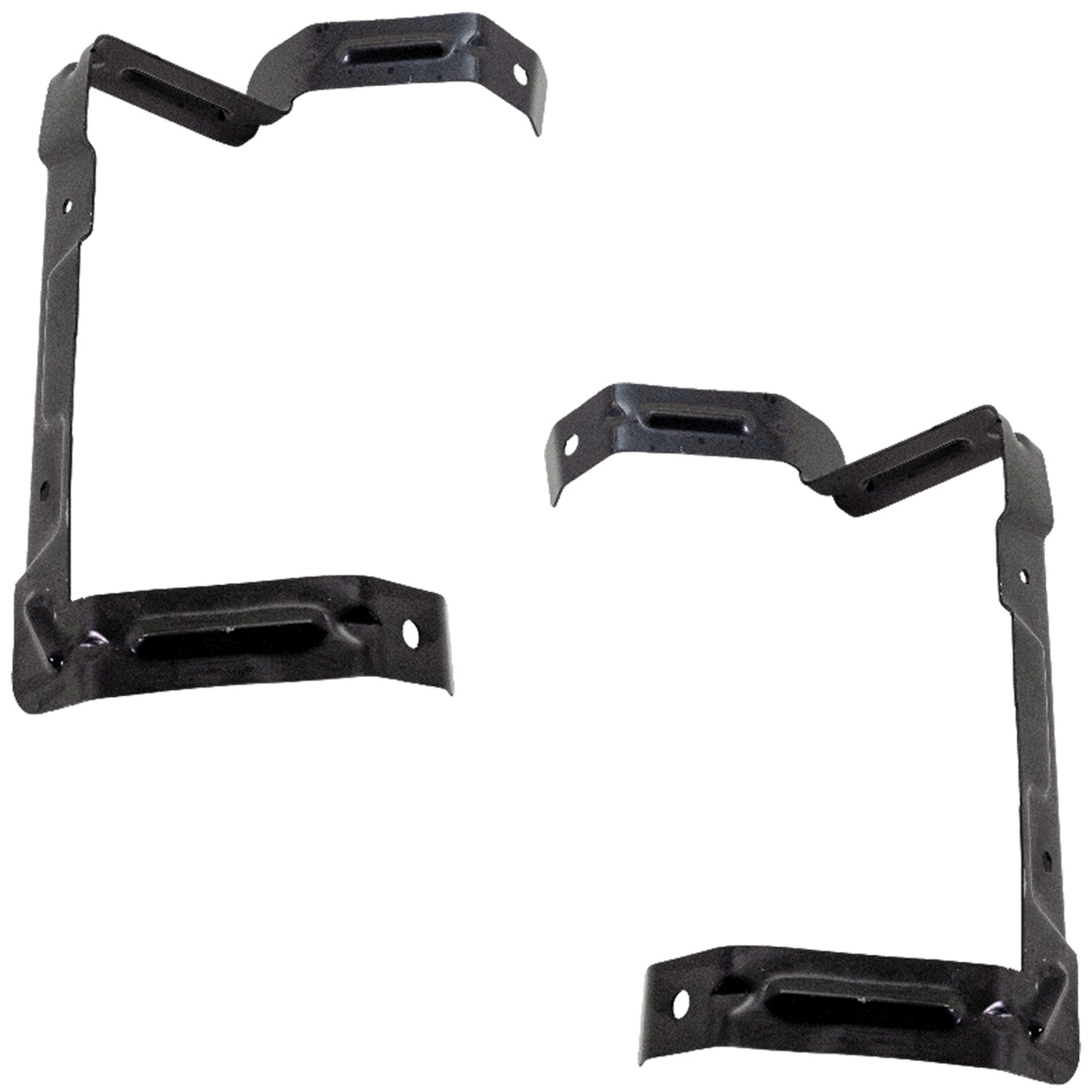 Rear, Driver and Passenger Side Bumper Brackets, Side Mounting