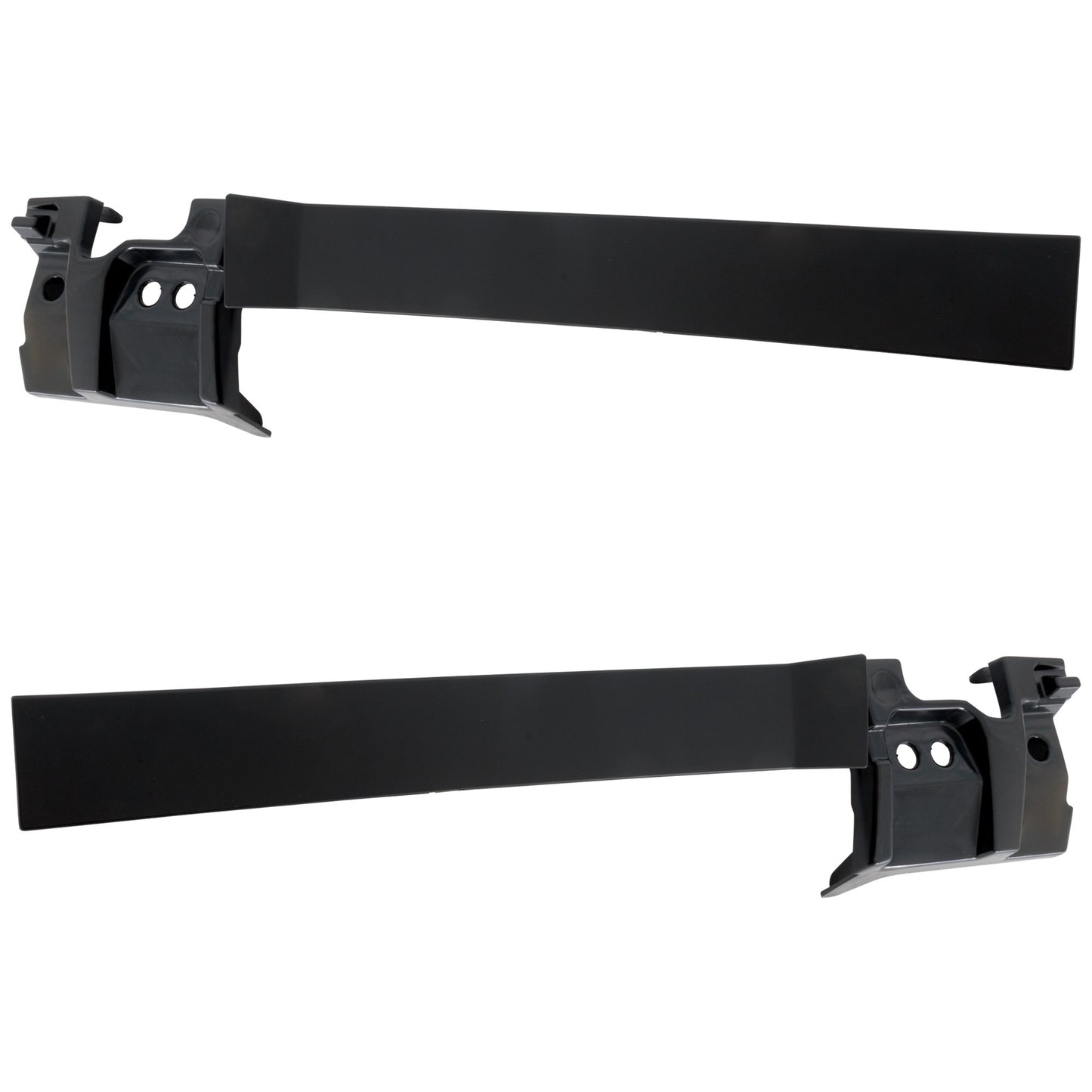 Rear, Driver and Passenger Side, Upper Bumper Trims, CAPA CERTIFIED
