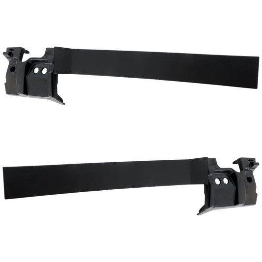 Rear, Driver and Passenger Side, Upper Bumper Trims, CAPA CERTIFIED
