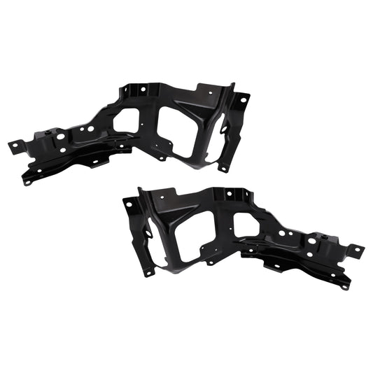 Front, Driver and Passenger Side, Outer Bumper Brackets