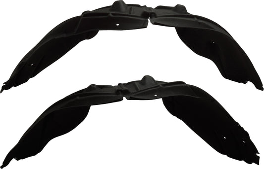 Front, Driver and Passenger Side, Fender Liner