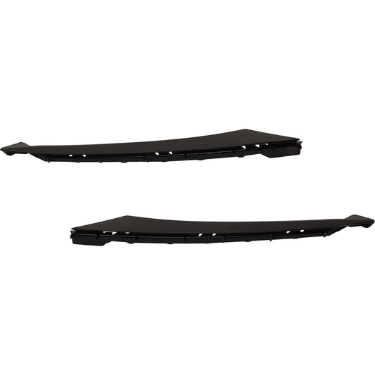 Grille Trim, Driver and Passenger Side, Painted Black