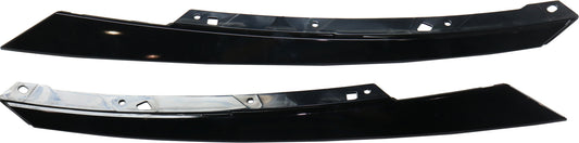 Grille Trim, Driver and Passenger Side, Painted Black