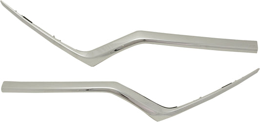 Driver and Passenger Side Grille Trim, Chrome, North America Built Vehicle