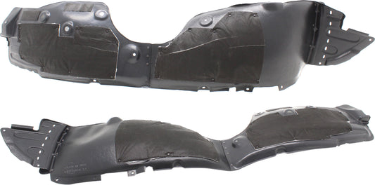 Front, Driver and Passenger Side Fender Liners