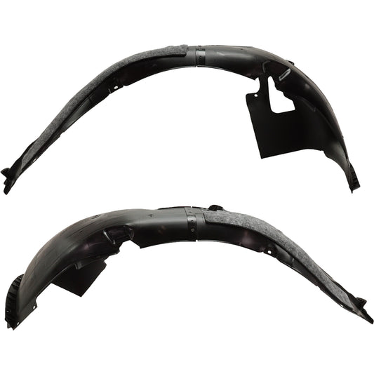 Front, Driver and Passenger Side, Fender Liner, USA Built Vehicle