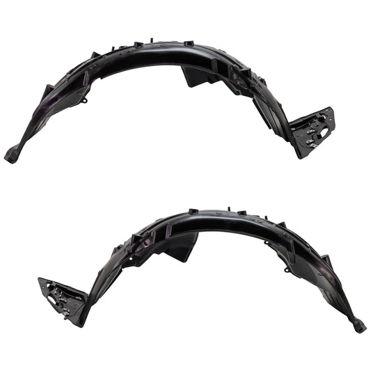Front, Driver and Passenger Side, Fender Liner
