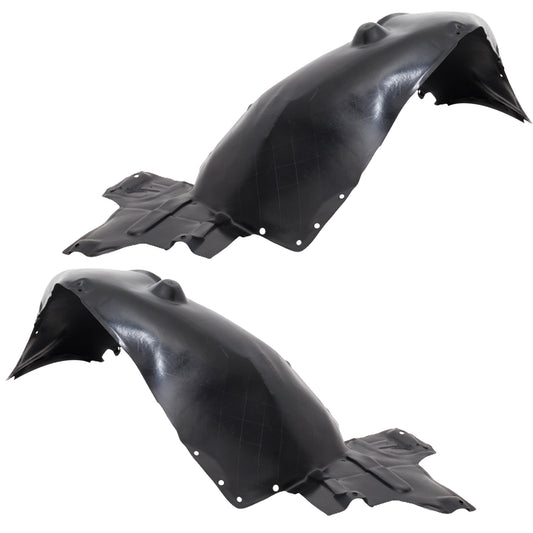 Front, Driver and Passenger Side, Fender Liner