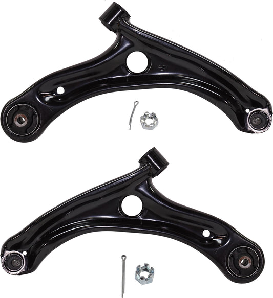Front, Driver and Passenger Side, Lower Control Arms, With Ball Joint Assembly
