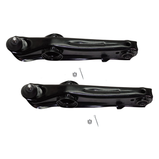 Front, Driver and Passenger Side, Lower Control Arms, With Ball Joints