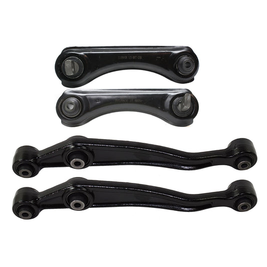 Rear, Driver and Passenger Side, Upper and Lower Control Arms