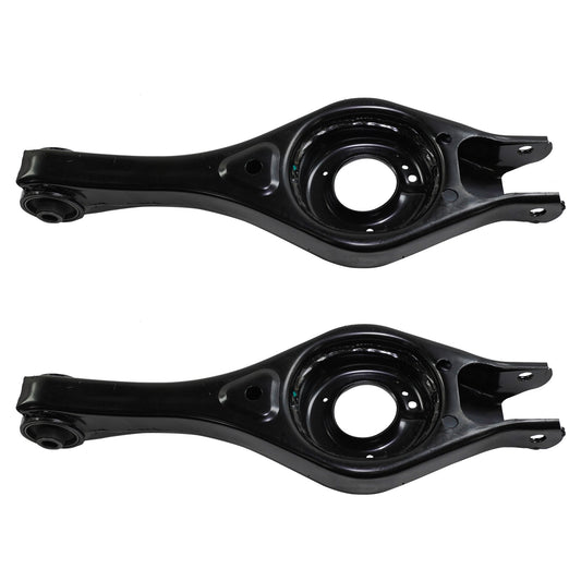 Rear, Driver and Passenger Side, Lower, Rearward Control Arms