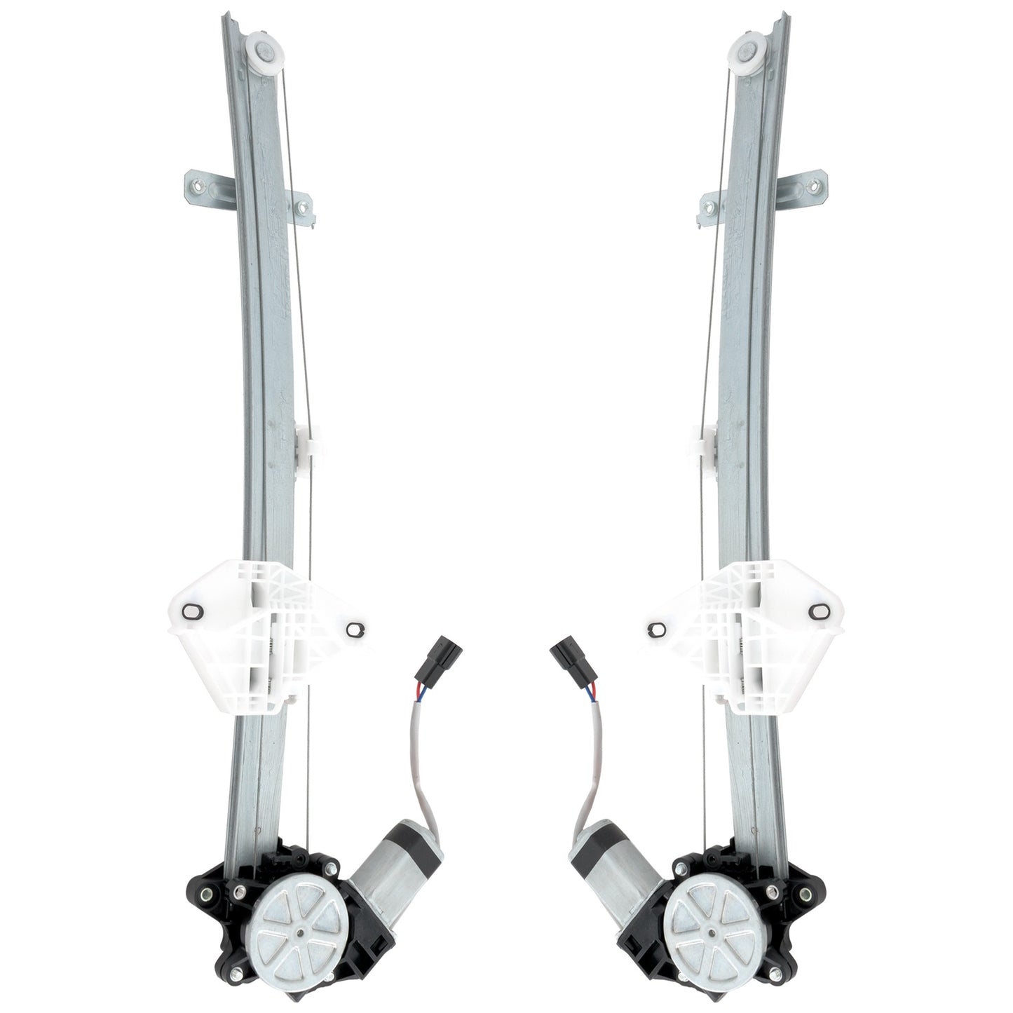 Задний электростеклоподъемник со стороны водителя и пассажира, с мотором