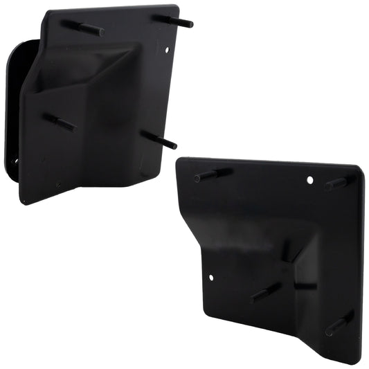 Rear, Driver And Passenger Side Bumper Brackets, Bumper Stay