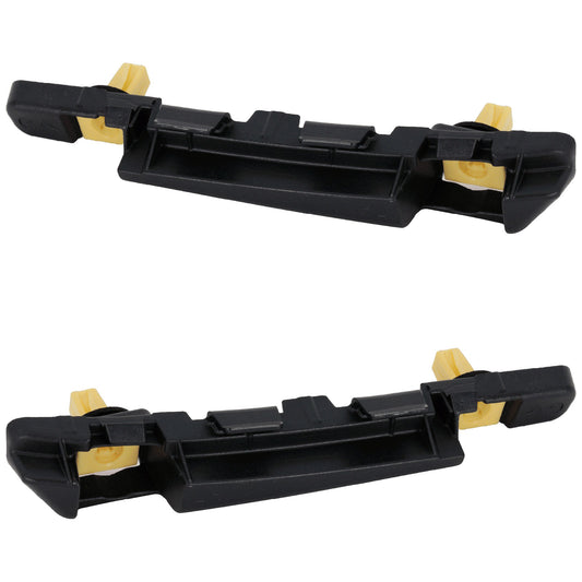 Rear, Driver and Passenger Side Bumper Brackets, Retainer Bracket