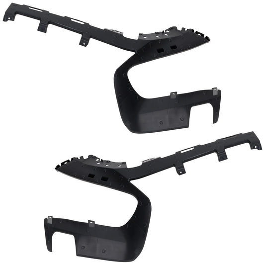 Front, Driver and Passenger Side Bumper Brackets, Cover Frame