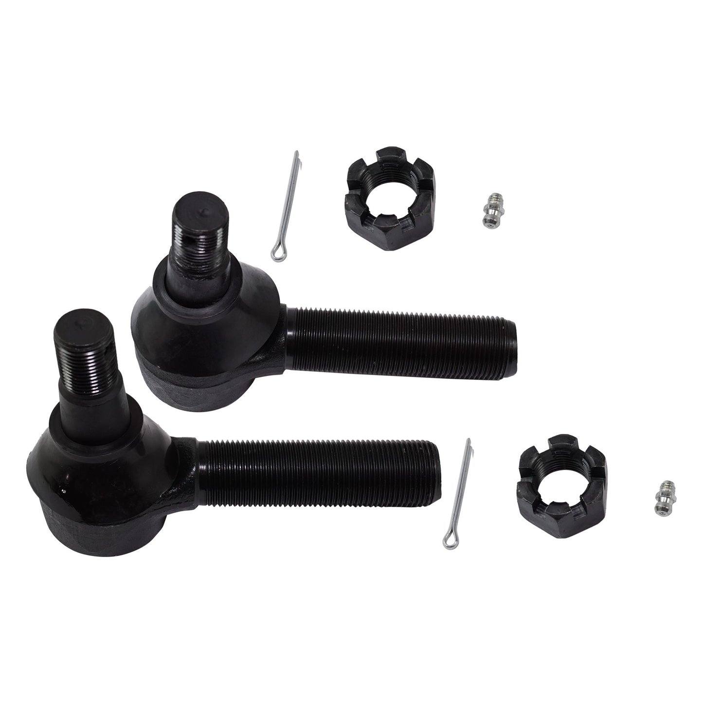 Front, Driver and Passenger Side, Outer Tie Rod Ends