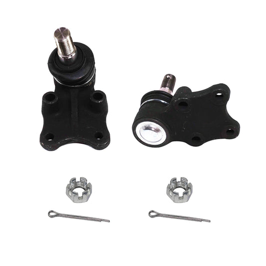 Front, Driver and Passenger Side, Lower Ball Joints, RWD