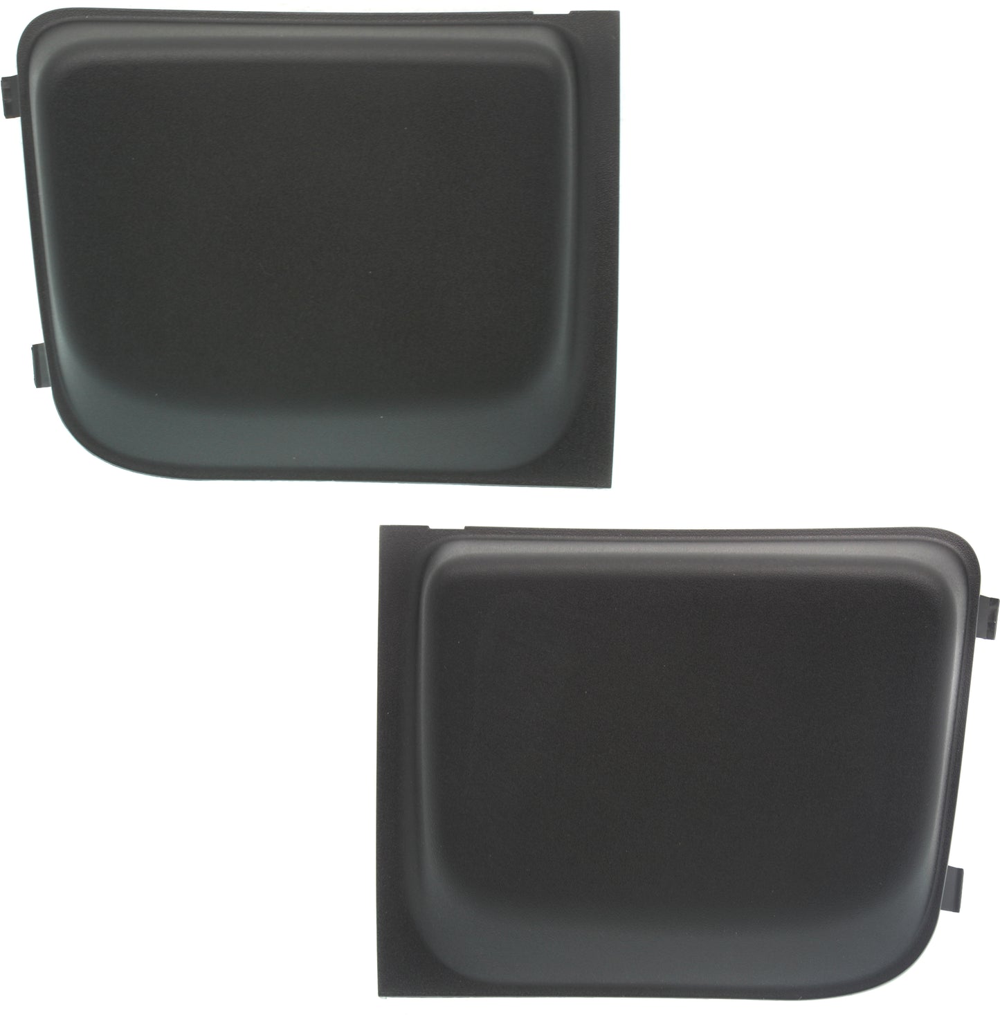 Front, Driver and Passenger Side, Outer Bumper Grilles, Primed