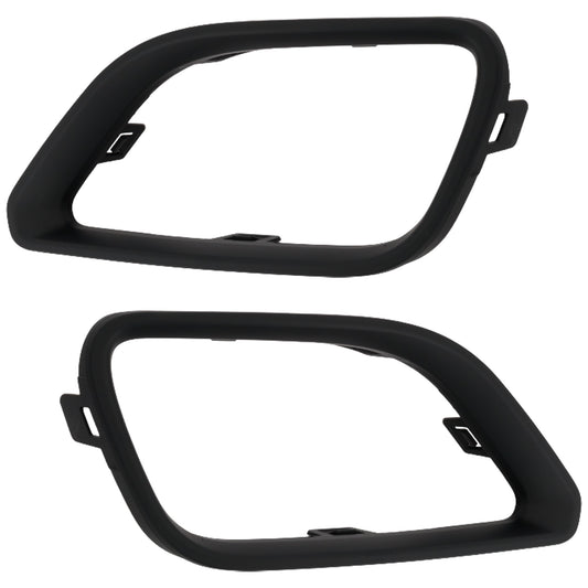 Front, Driver and Passenger Side Fog Light Trims, Primed
