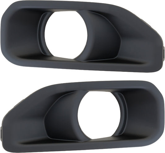 Front, Driver and Passenger Side Fog Light Trims, Primed
