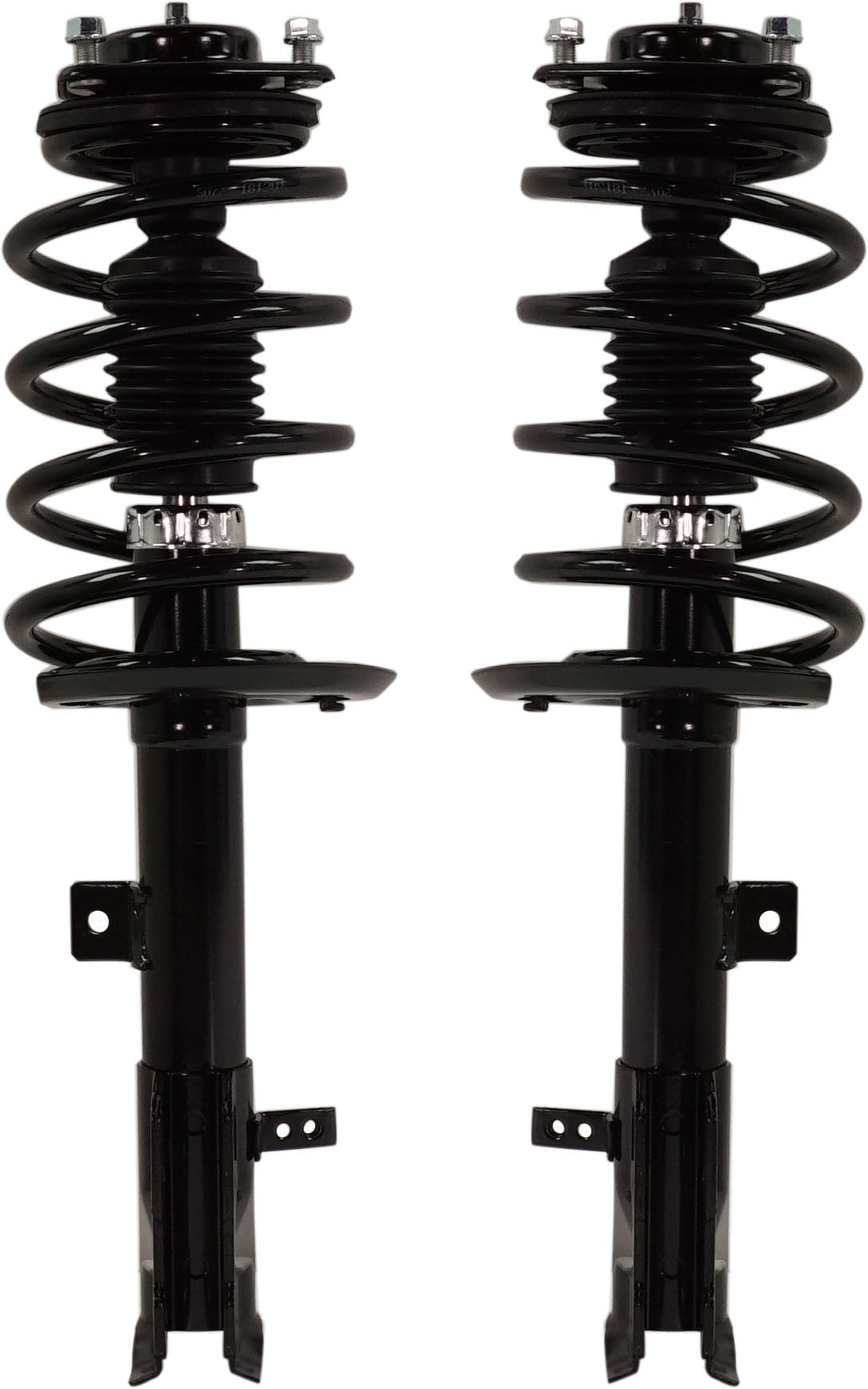 Front, Driver and Passenger Side Fully Loaded Struts, 4WD