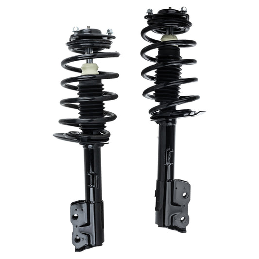 Front, Driver and Passenger Side Fully Loaded Strut, FWD, Manual Transmission