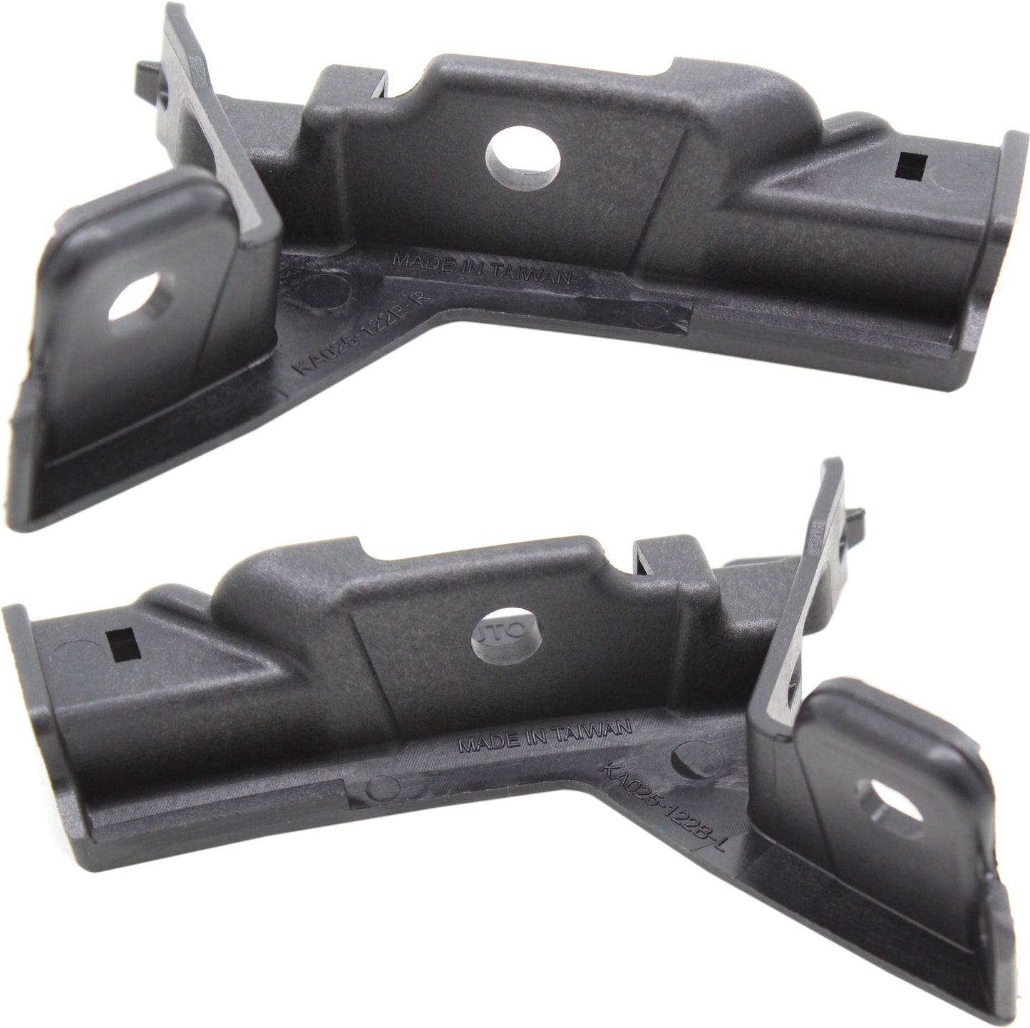 Front, Driver and Passenger Side Bumper Brackets, Bumper Reinforcement