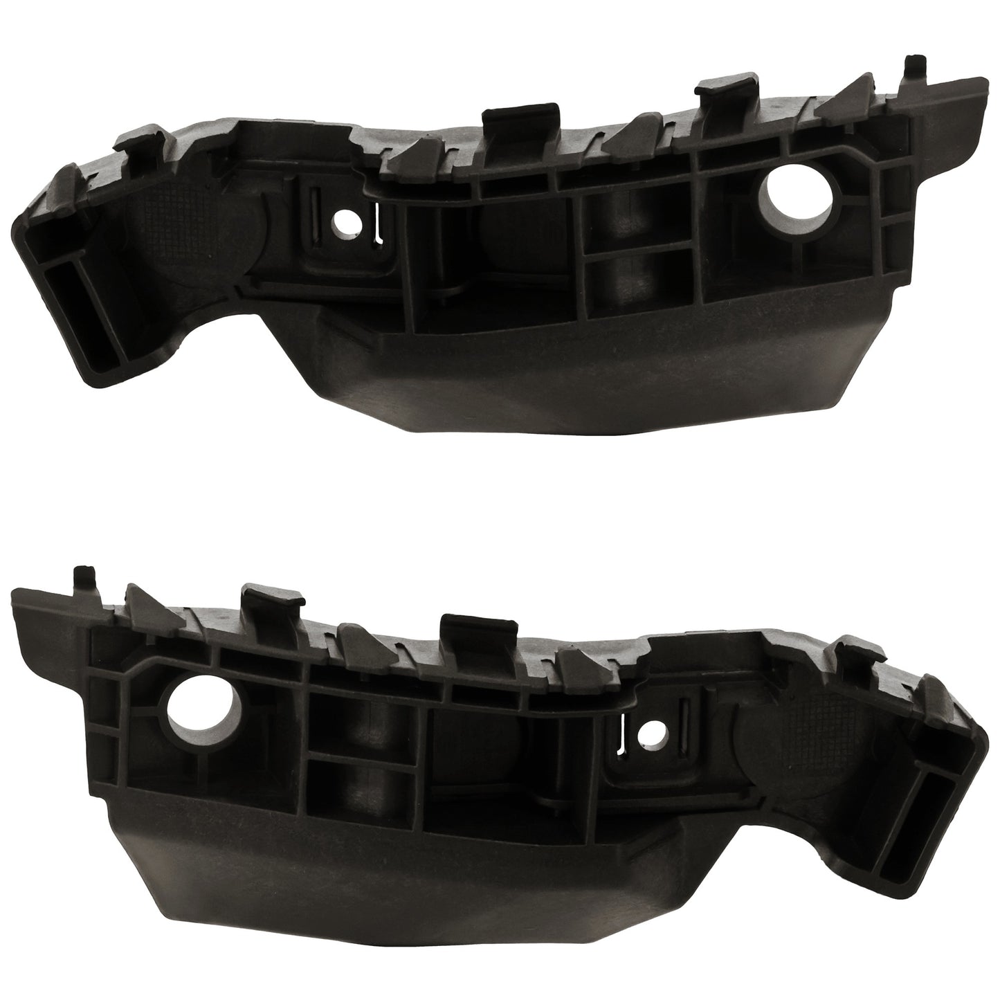 Front, Driver and Passenger Side Bumper Brackets, Side Cover