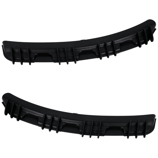 Front, Driver and Passenger Side, Upper Bumper Brackets, Side Bracket