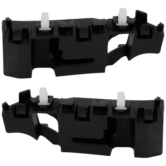 Front, Driver and Passenger Side Bumper Brackets, Cover Bracket