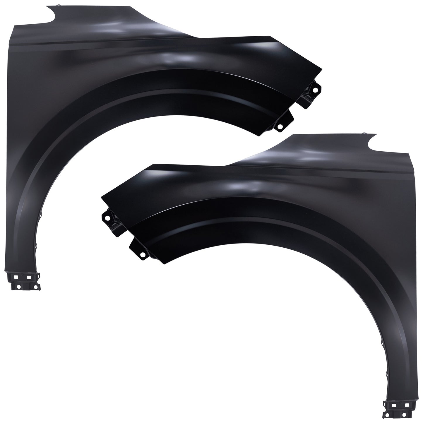 Front, Driver and Passenger Side Fenders, CAPA CERTIFIED