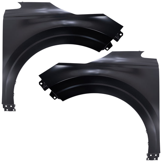Front, Driver and Passenger Side Fenders, CAPA CERTIFIED