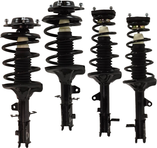 Front and Rear, Driver and Passenger Side Fully Loaded Strut