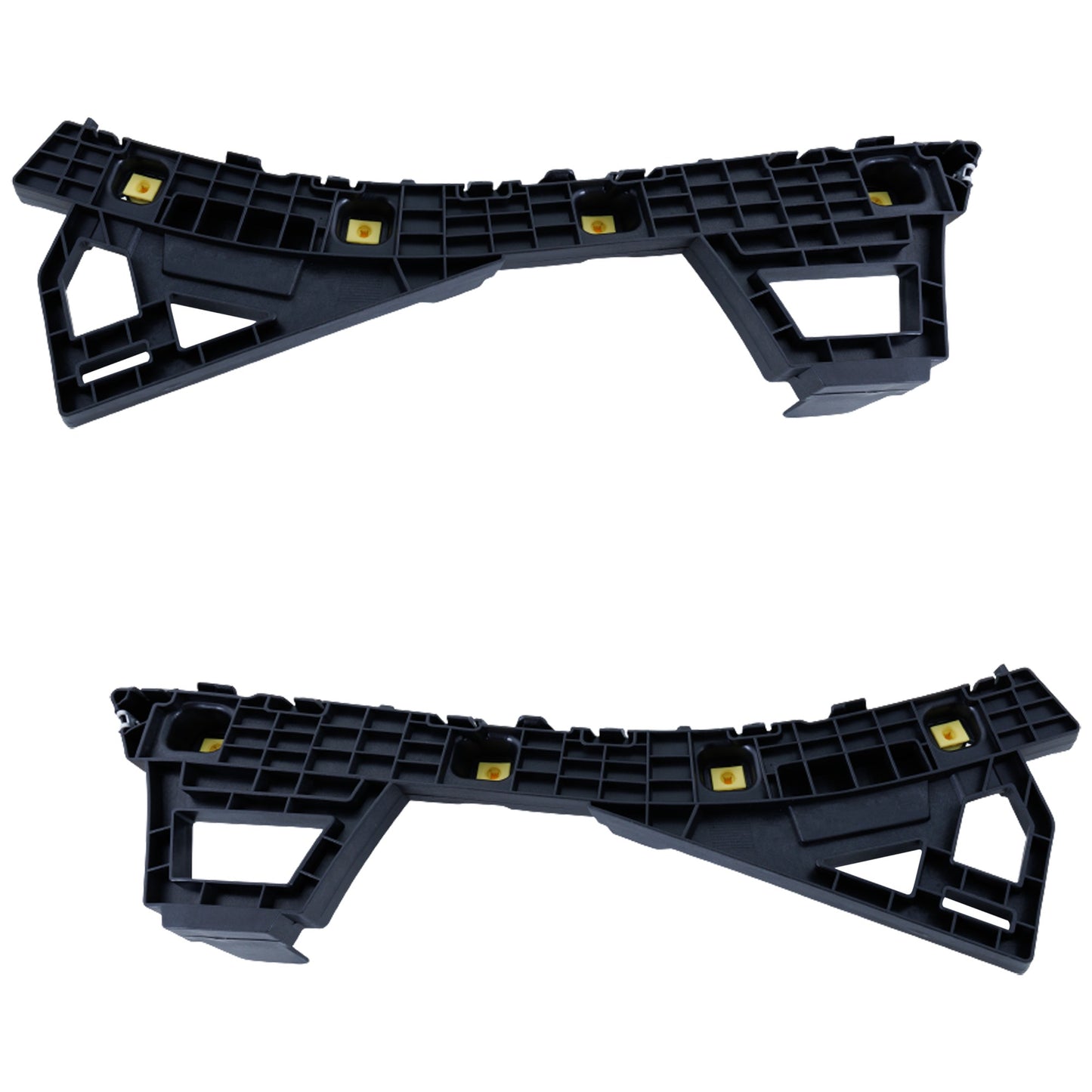 Rear, Driver and Passenger Side, Upper Bumper Brackets