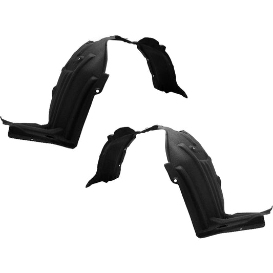 Front, Driver and Passenger Side, Fender Liner