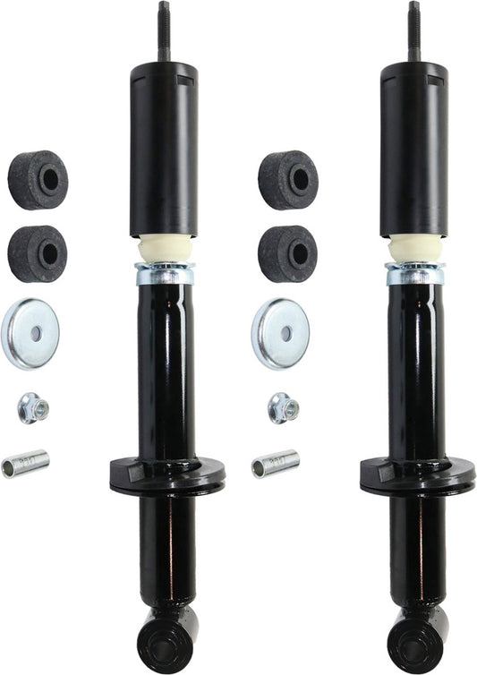 Rear, Driver and Passenger Side Bare Strut