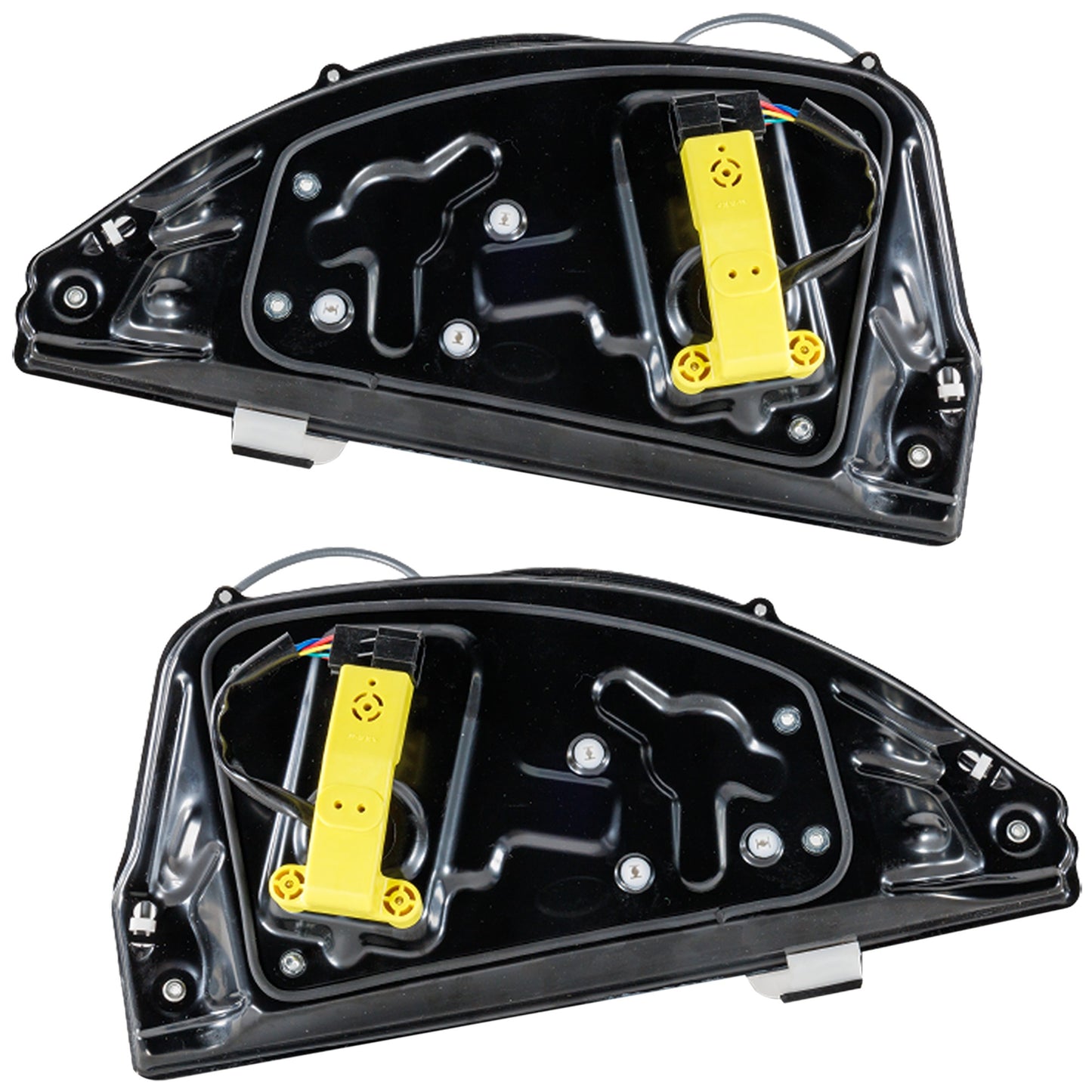 Задний электростеклоподъемник со стороны водителя и пассажира, с мотором