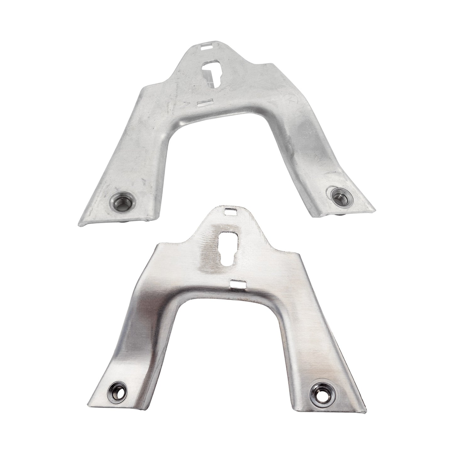 Front, Driver and Passenger Side Bumper Brackets, Support Strut