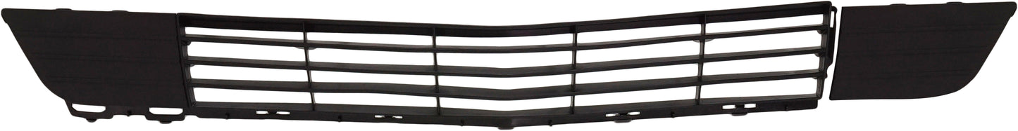 Решетки бампера спереди, со стороны водителя и пассажира, текстурированные черные