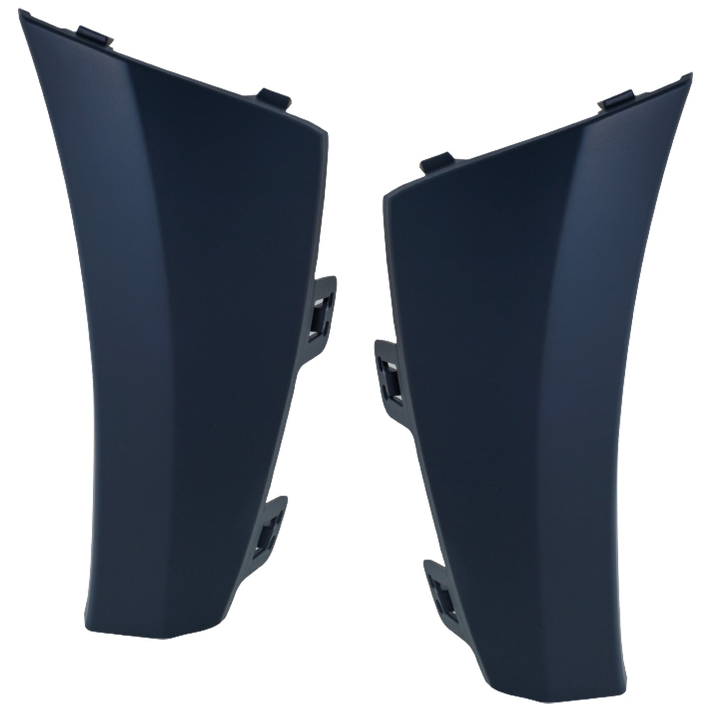 Накладки на передний бампер со стороны водителя и пассажира, грунтованные