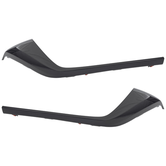 Grille Trim, Driver and Passenger Side, Lower, Smoked Chrome