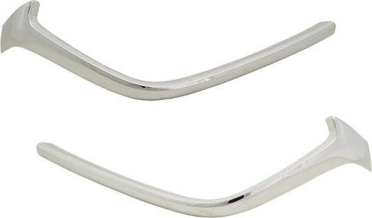 Driver and Passenger Side Grille Trim, Chrome, Main Grille Trim, Mexico Built Vehicle