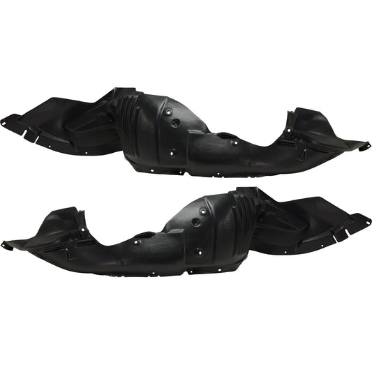 Front, Driver and Passenger Side, Fender Liner