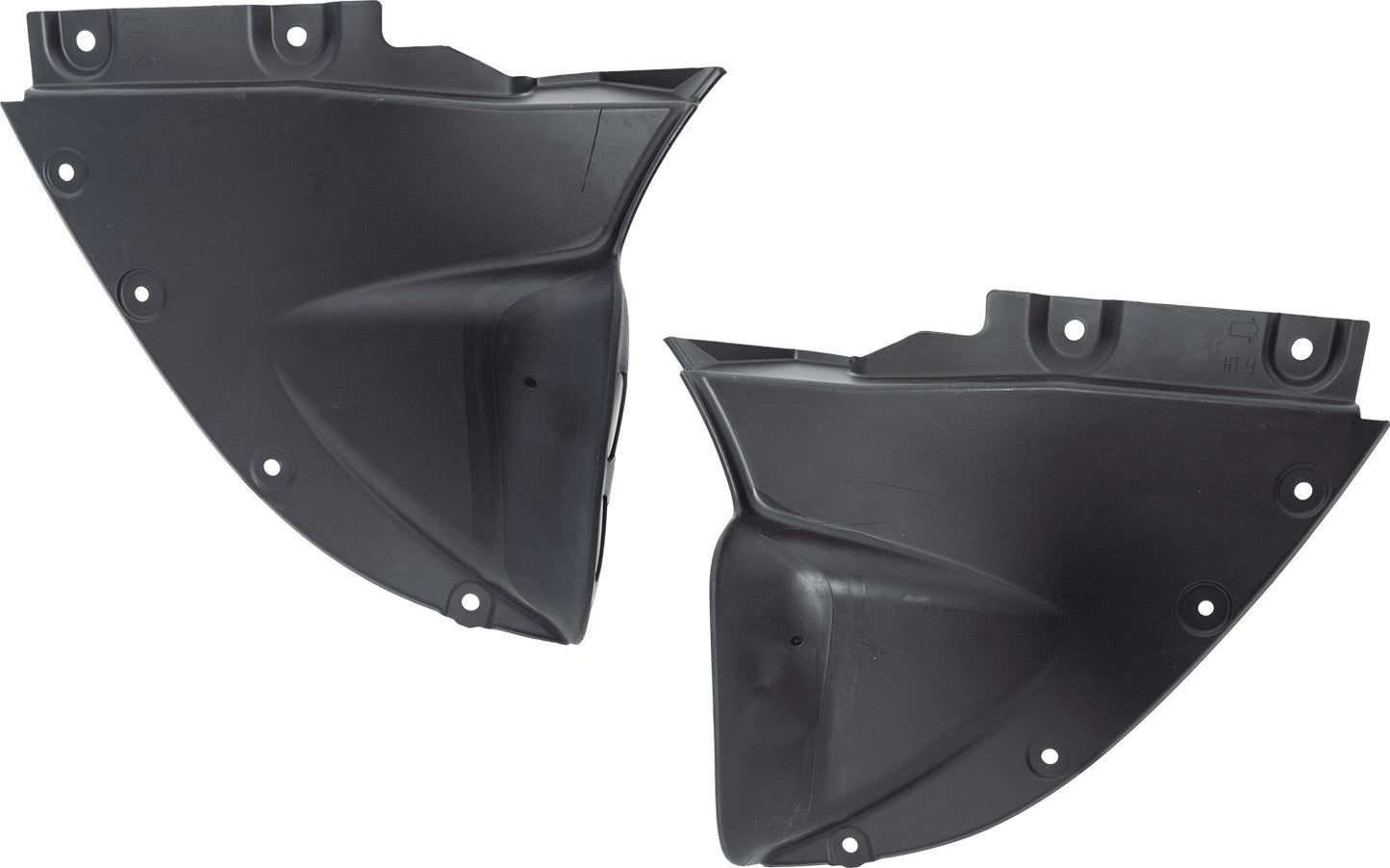 Front, Driver and Passenger Side, Front Section Fender Liner CAPA Certified