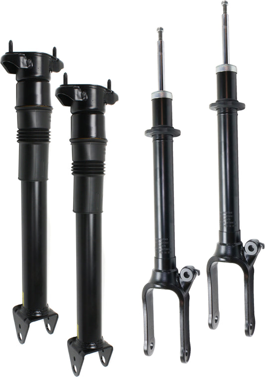 Front and Rear, Driver and Passenger Side Shock and Bare Strut